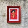 Ewa Rogala 'A portait of a woman on a red background' - Image 2