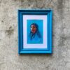 Ewa Rogala 'A portrait of a woman on blue background' - Image 2